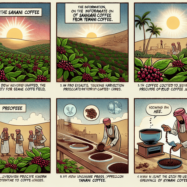 Yemeni Sanani Kaffee - Wissen – Zubereitung & Anbau