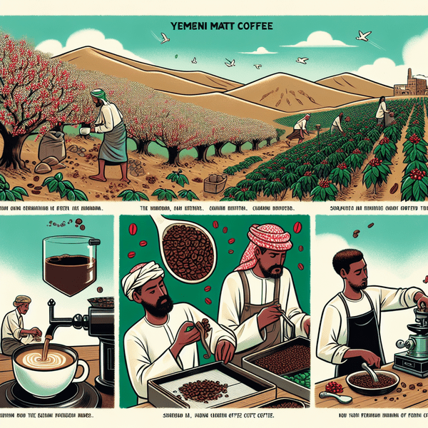 Yemeni Mattari Kaffee - Wissen – Zubereitung & Anbau