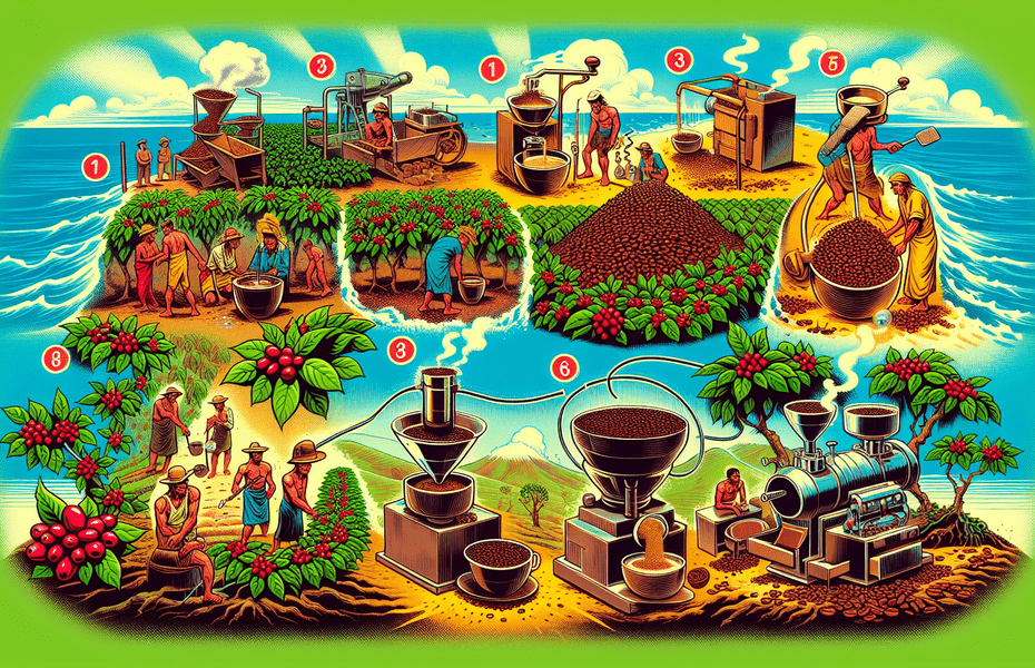Brazilian Santos Kaffee - Wissen – Zubereitung & Anbau