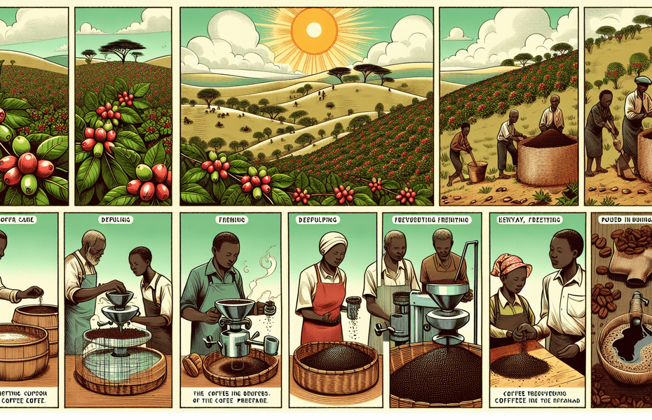 Kenya AA Kaffee - Wissen – Zubereitung & Anbau