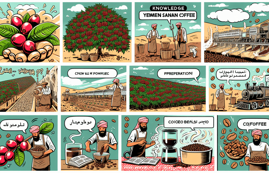 Yemeni Sanani Kaffee - Wissen – Zubereitung & Anbau